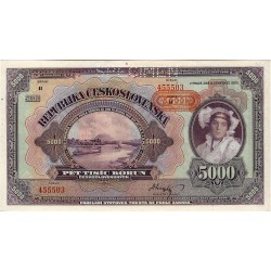 5000 Koruna 1943/1920...