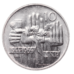 10 Koruna 1964 - 20. výročí...