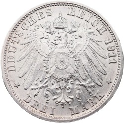 nemecko-3-marka-1911-f