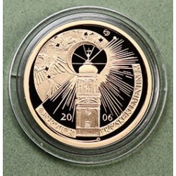 zlata-pametni-2500-kc-mince-2006-klementinum-observator-proof