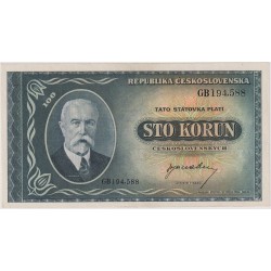 100 Koruna 1945