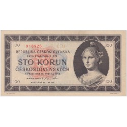 100 Koruna 1945
