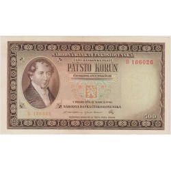 500 Koruna 1946, serie B,...