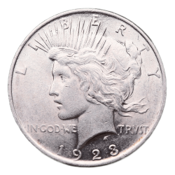 USA, Dollar 1923 mírový
