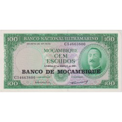 MOZAMBIK, 100 Escudos 1961