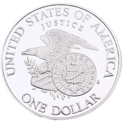 USA, Silver Dollar 1998,...