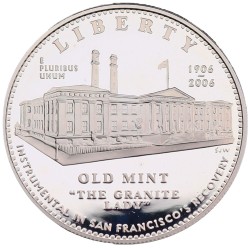 USA, Stříbrný Dollar 2006,...