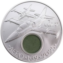 500-korunova-pametni-mince-2025-letoun-aero-l-39