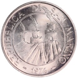 San Marino, 500 lira 1974