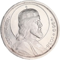 Hungary, 5 Pengö 1938