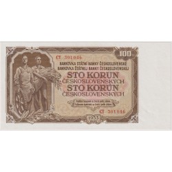 100 Koruna 1953