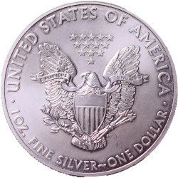 USA, Silver Eagle 2015
