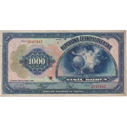 1000 Koruna 1932, serie C,...