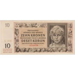 10 Koruna 1942, SERIE 13N