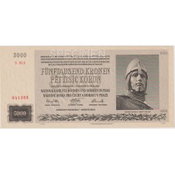 5000 Koruna 1944, SPECIMEN