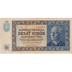 10 Koruna 1939
