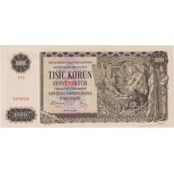 1000 Koruna 1940, 2x...