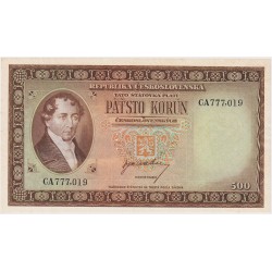 500 Koruna 1945 (bez data),...