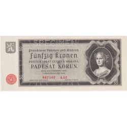 50 Koruna 1940, SPECIMEN,...