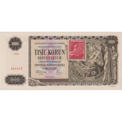 1000 Koruna 1940/1945...