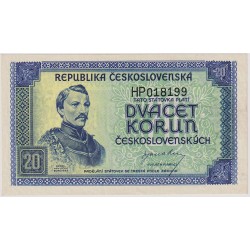20 Koruna 1945