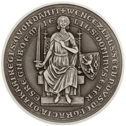 stribrna-medaile-ceske-pecete-panovnicka-pecet-vaclava-ii