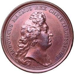 Louis XIV, AE Medal 1674 –...