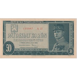 50 Koruna 1948, SERIE A....