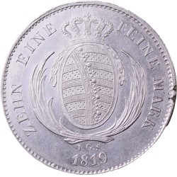 nemecko-sasko-tolar-1819