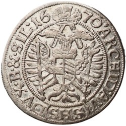 Leopold I., 3 Krejcar 1670