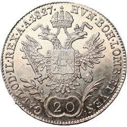 frantisek-i1792-1835-20-krejcar-1827-a