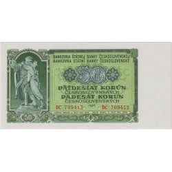 50 Koruna 1953, serie BC,...