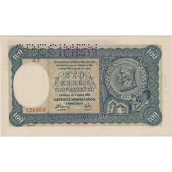 100 Koruna 1940