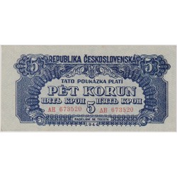 5 Koruna 1944