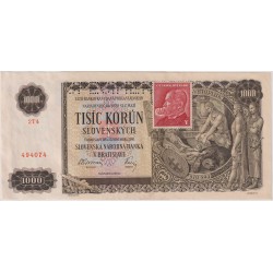1000 Koruna 1940/1945...