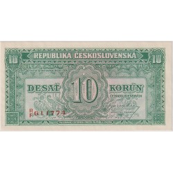 10 Koruna 1945
