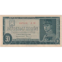 50 Koruna 1948, SERIE A....